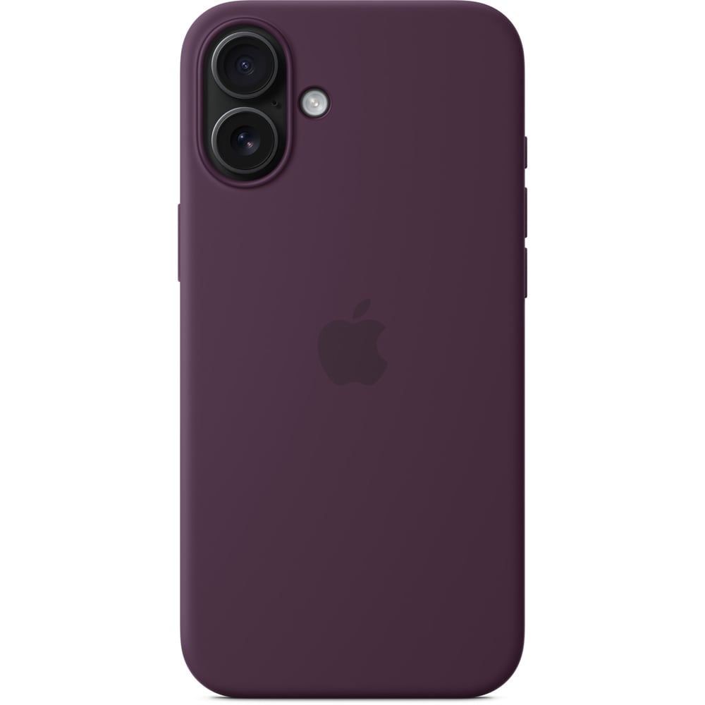 Husa telefon APPLE iPhone 16 Plus Silicone Case cu MagSafe - Plum, MYYD3ZM/A