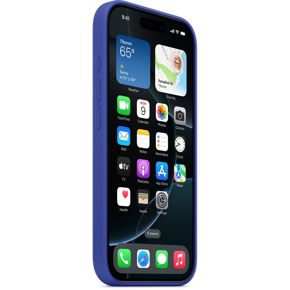 Husa telefon APPLE iPhone 16 Pro Silicone Case cu MagSafe - Ultramarine, MYYP3ZM/A