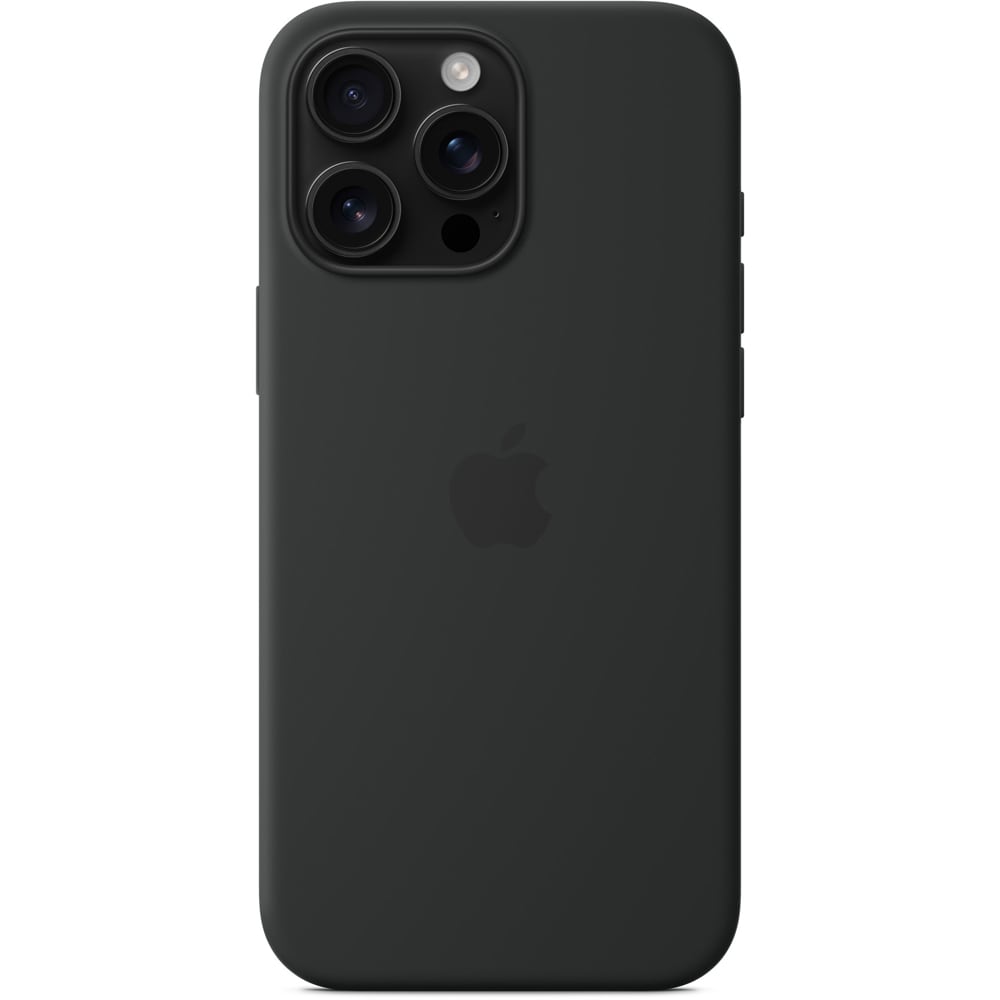 Husa telefon APPLE iPhone 16 Pro Max Silicone Case cu MagSafe - Black, MYYT3ZM/A