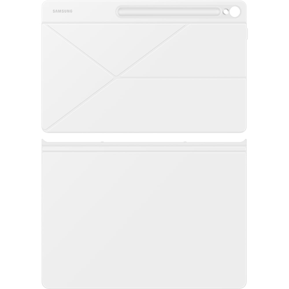 Husa Smart Book Cover Case pentru SAMSUNG Galaxy Tab S10 FE+, EF-BX620PWEGWW, alb