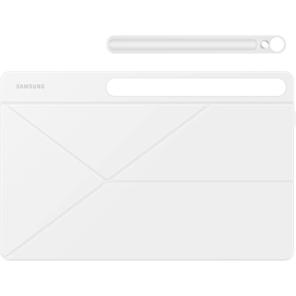 Husa Smart Book Cover Case pentru SAMSUNG Galaxy Tab S10 FE+, EF-BX620PWEGWW, alb