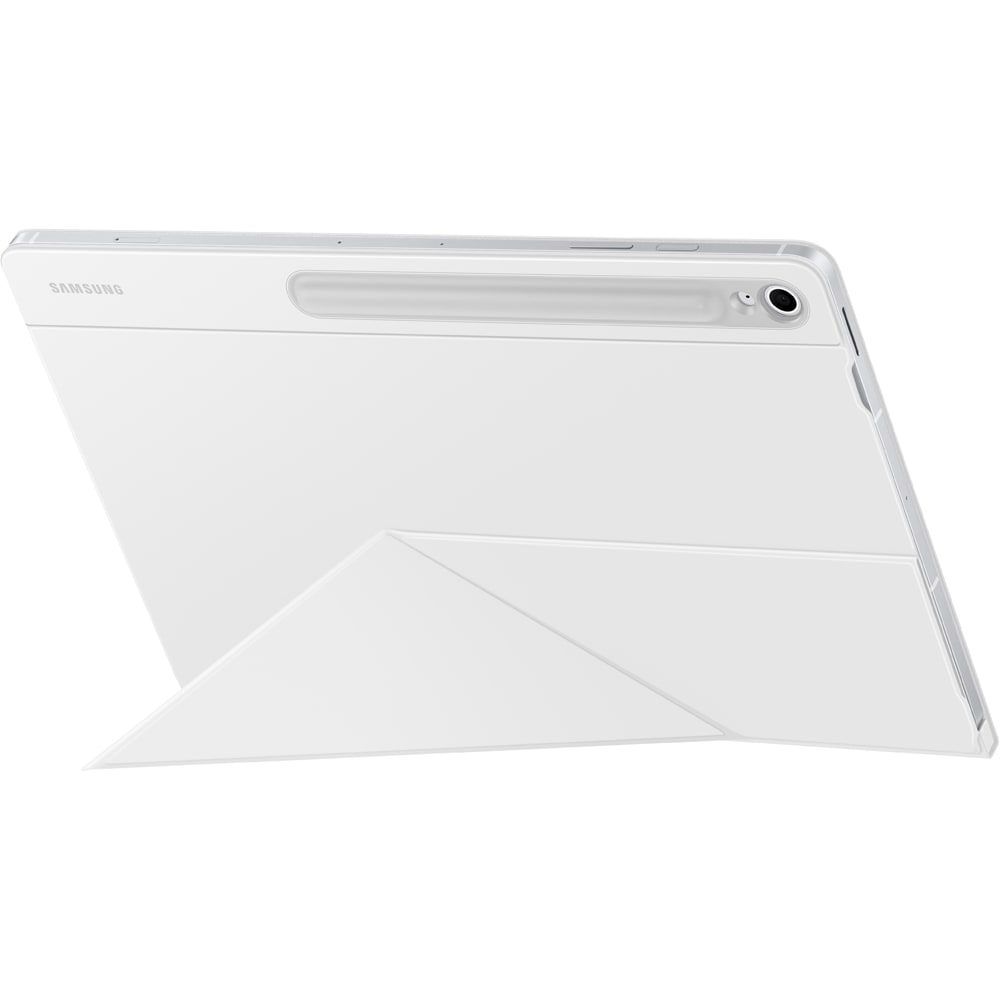 Husa Smart Book Cover Case pentru SAMSUNG Galaxy Tab S10 FE+, EF-BX620PWEGWW, alb
