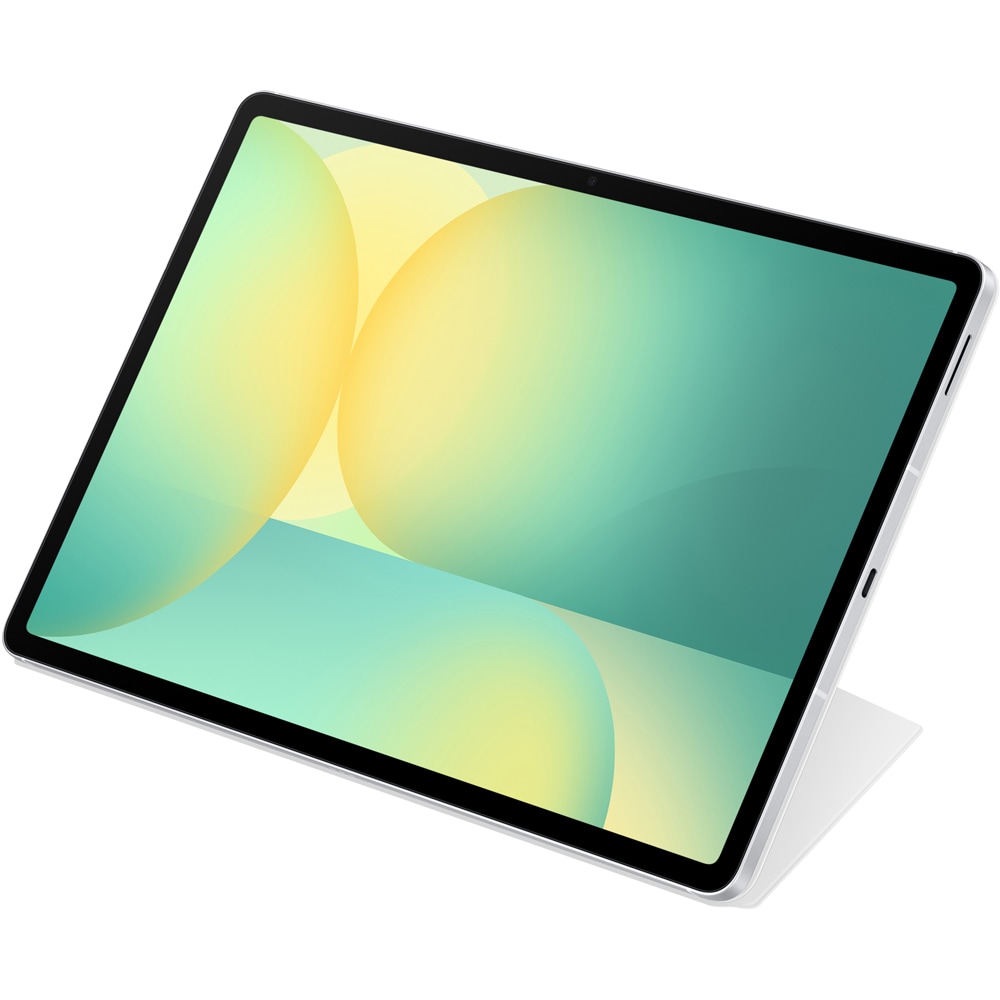 Husa Smart Book Cover Case pentru SAMSUNG Galaxy Tab S10 FE+, EF-BX620PWEGWW, alb