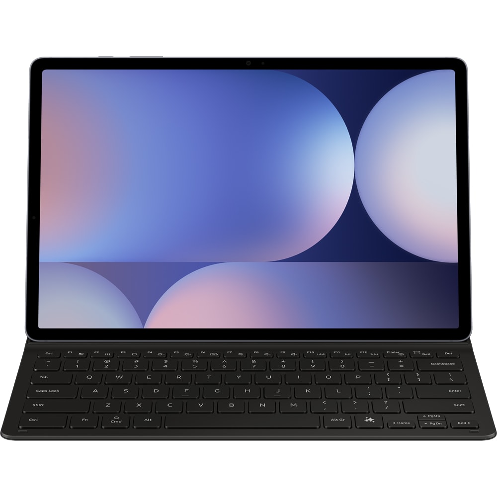 Husa cu tastatura Book Cover Keyboard Slim pentru SAMSUNG Galaxy Tab S10+/S9+/S9 FE+, EF-DX820UBEGWW, negru