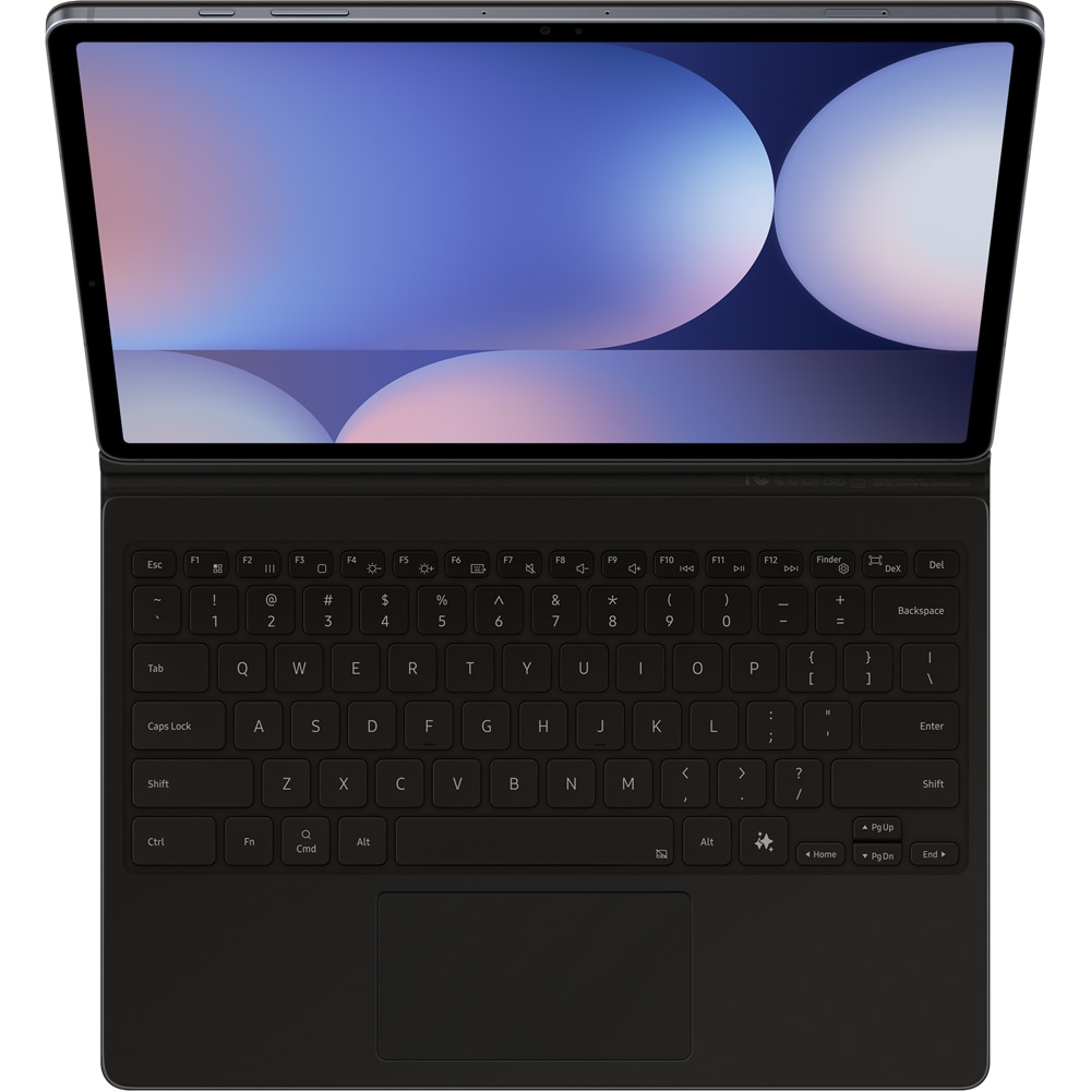 Husa cu tastatura Book Cover Keyboard pentru SAMSUNG Galaxy Tab S10+/S9+/S9 FE+, EF-DX825UBEGWW, negru