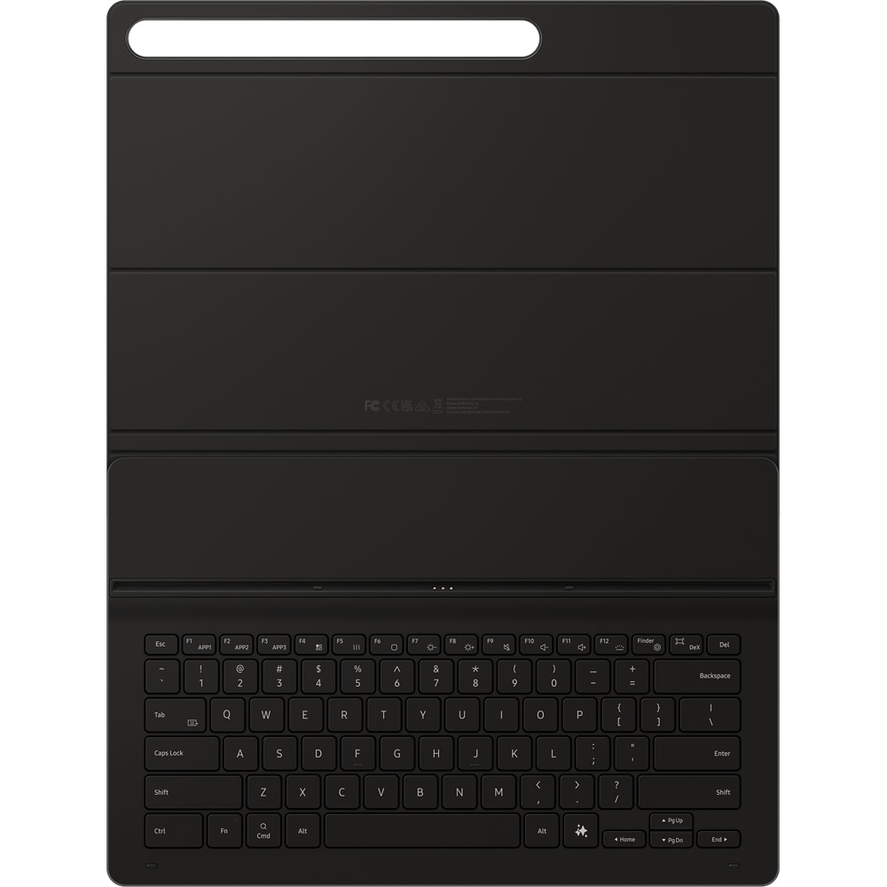 Husa cu tastatura Book Cover Keyboard Slim pentru SAMSUNG Galaxy Tab S10/S9 Ultra, EF-DX920UBEGWW, negru