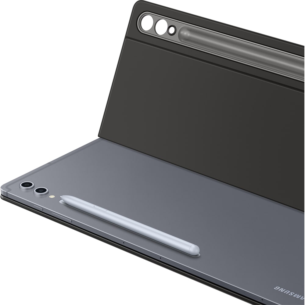 Husa cu tastatura Book Cover Keyboard Slim pentru SAMSUNG Galaxy Tab S10/S9 Ultra, EF-DX920UBEGWW, negru