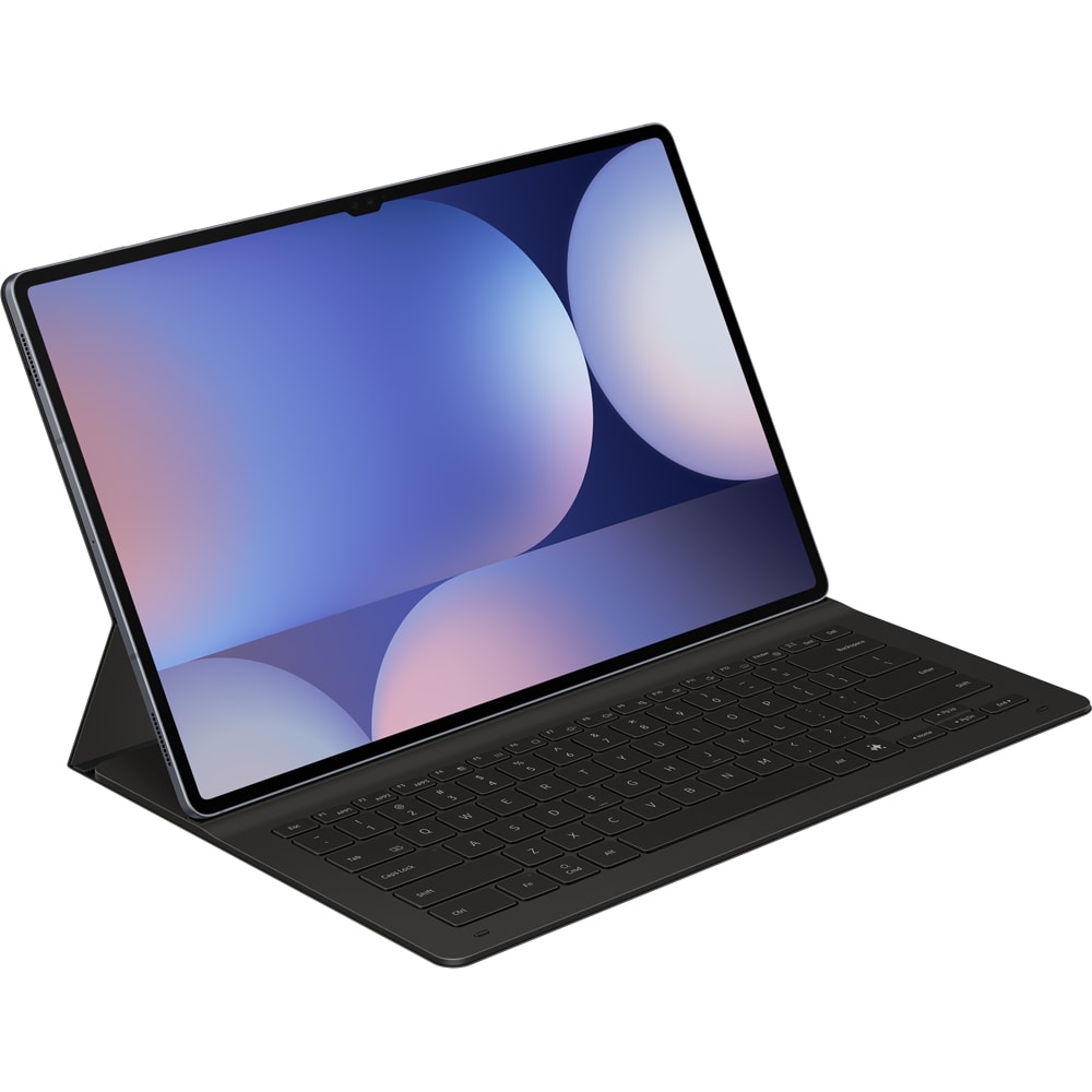 Husa cu tastatura Book Cover Keyboard Slim pentru SAMSUNG Galaxy Tab S10/S9 Ultra, EF-DX920UBEGWW, negru