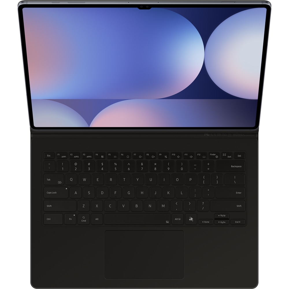 Husa cu tastatura Book Cover Keyboard pentru SAMSUNG Galaxy Tab S10/S9 Ultra, EF-DX925UBEGWW, negru