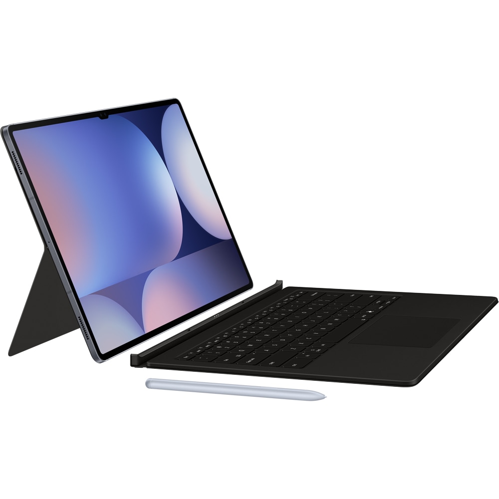 Husa cu tastatura Book Cover Keyboard pentru SAMSUNG Galaxy Tab S10/S9 Ultra, EF-DX925UBEGWW, negru