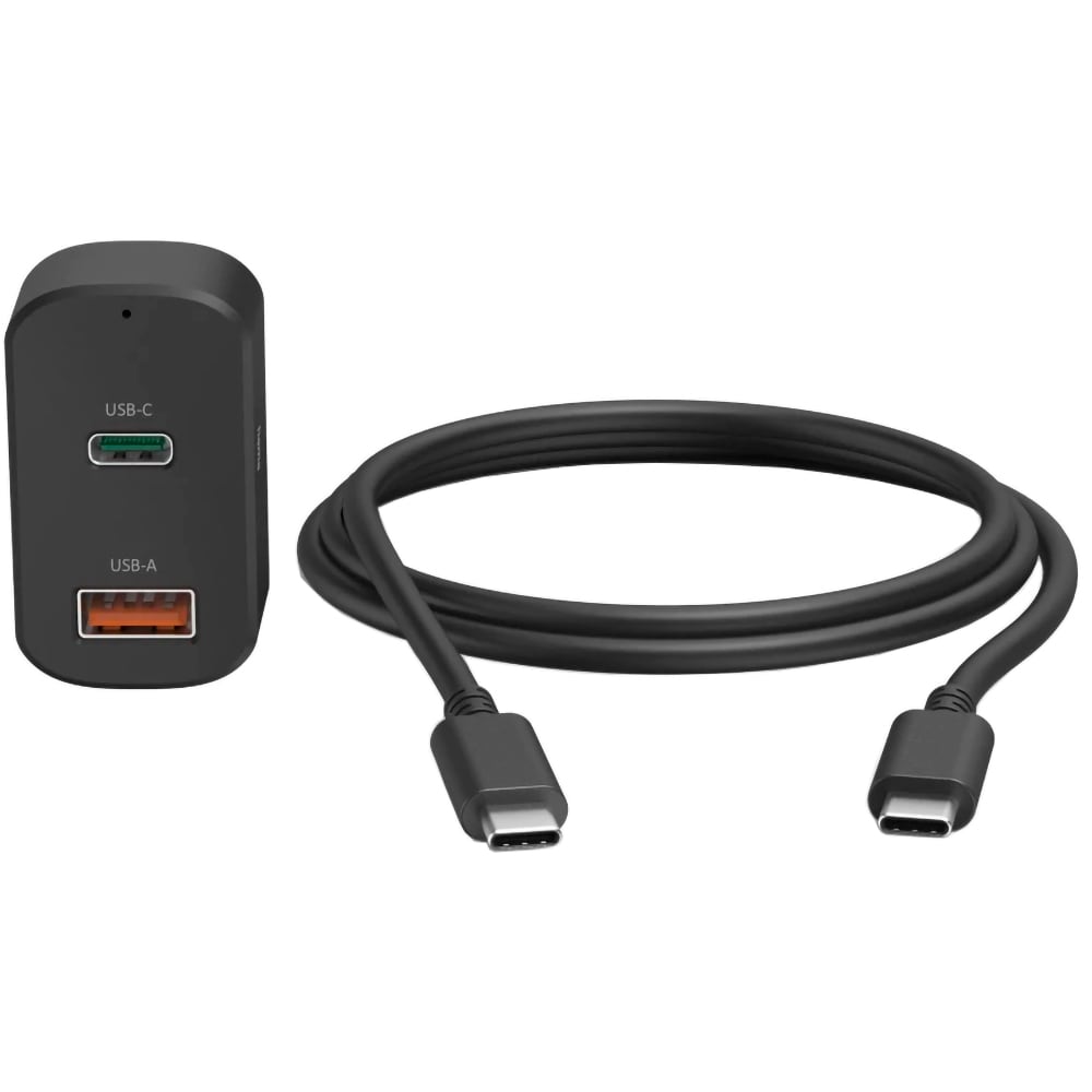 Incarcator universal auto pentru laptop HAMA 200018, cablu USB-C, 65W