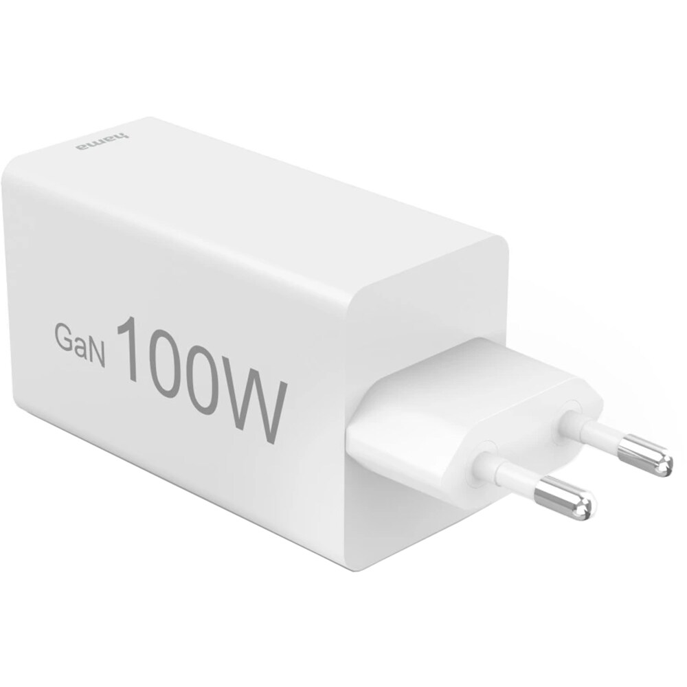 Incarcator universal laptop HAMA 200027, cablu USB-C, 100W, alb