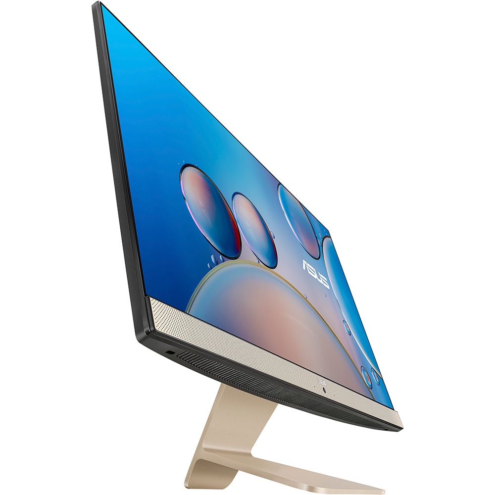 Sistem PC All in One ASUS M3400WYAK-BA002M, AMD Ryzen 5 5625U pana la 4.3 GHz, 23.8" Full HD, 8GB, SSD 512GB, AMD Radeon Graphics, Free DOS