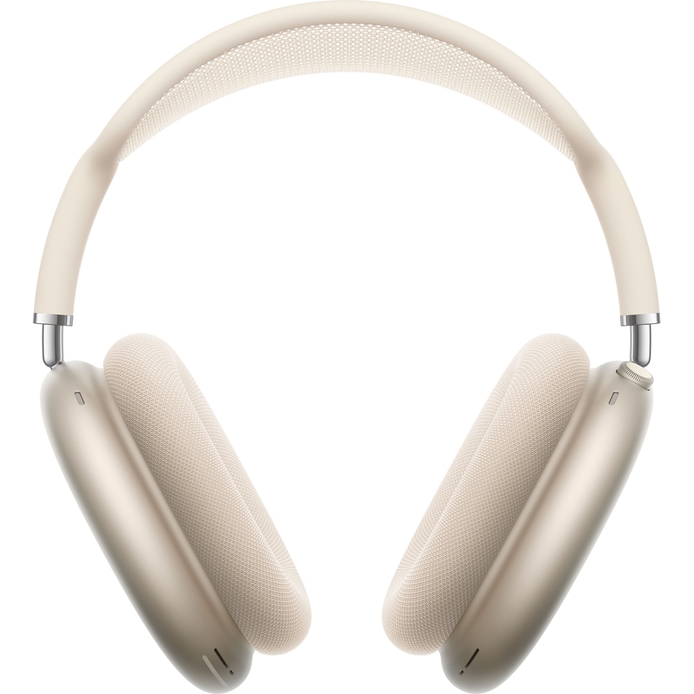 Casti APPLE AirPods Max, Bluetooth, Over-Ear, Microfon, USB-C, Noise Cancelling, Starlight