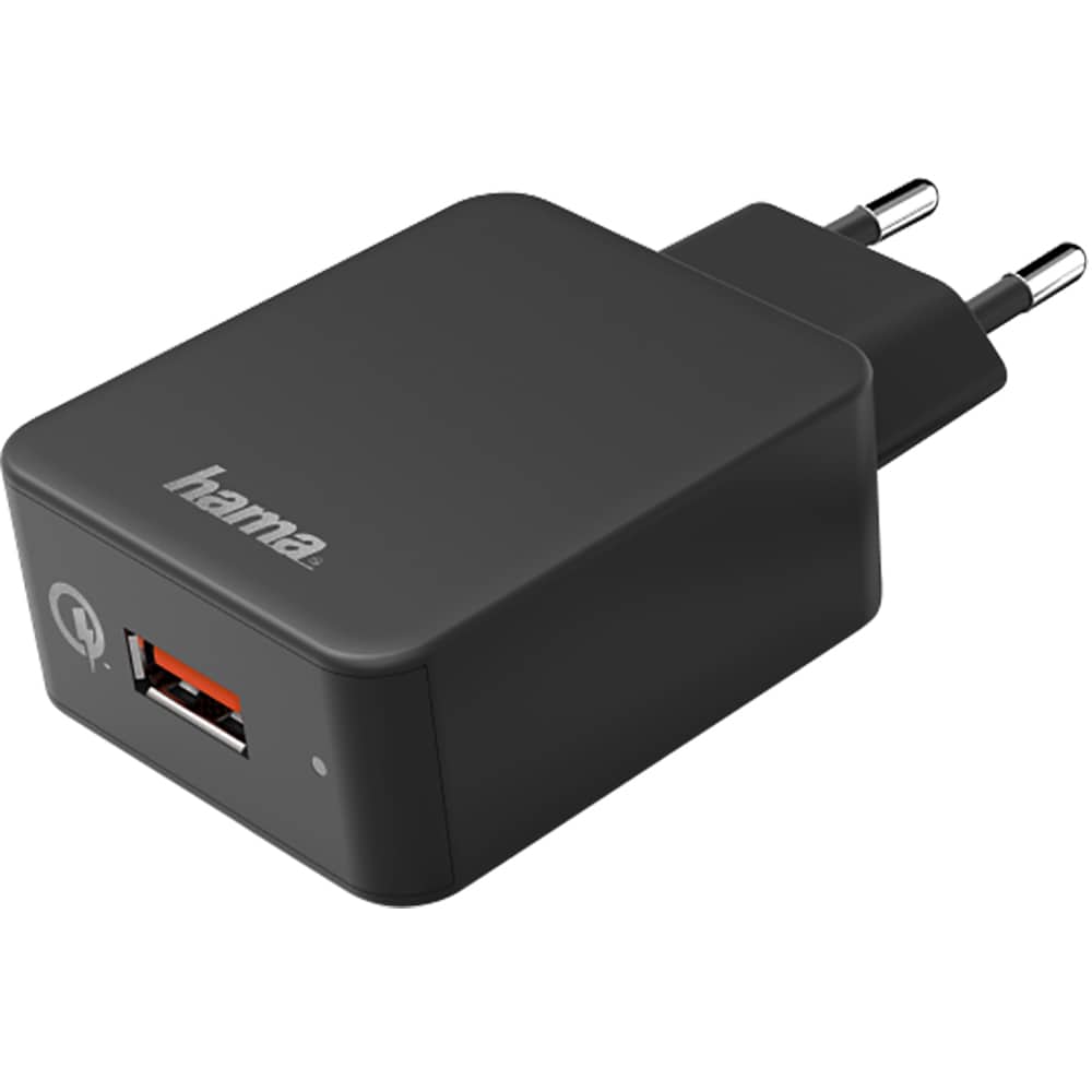 Incarcator retea HAMA 178336, MicroUSB, Quick Charge 3.0, negru