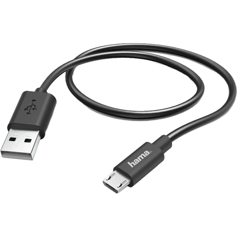 Incarcator retea HAMA 183245, MicroUSB, negru