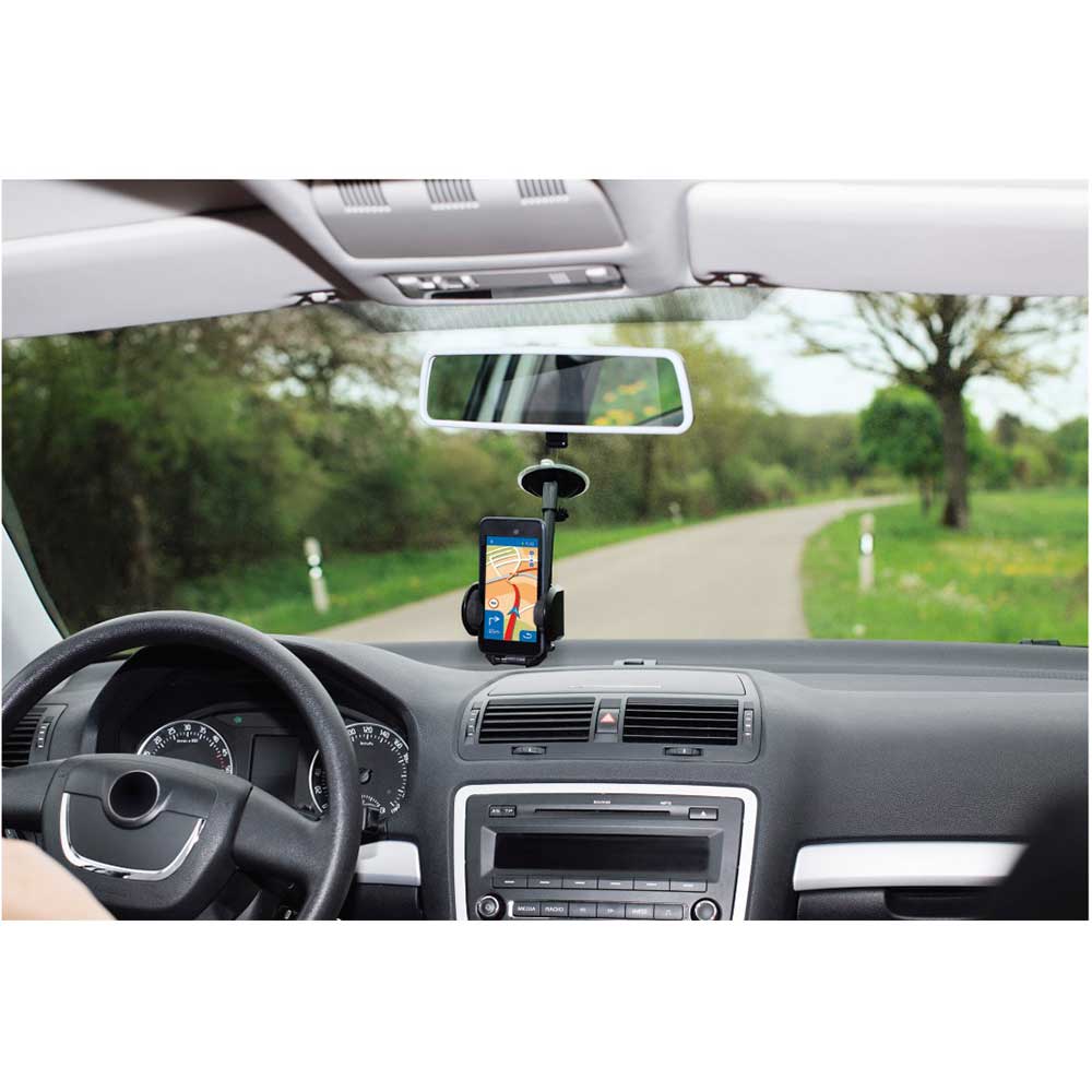 Suport auto universal HAMA Multi 2in1 201521, parbriz/ventilatie, negru
