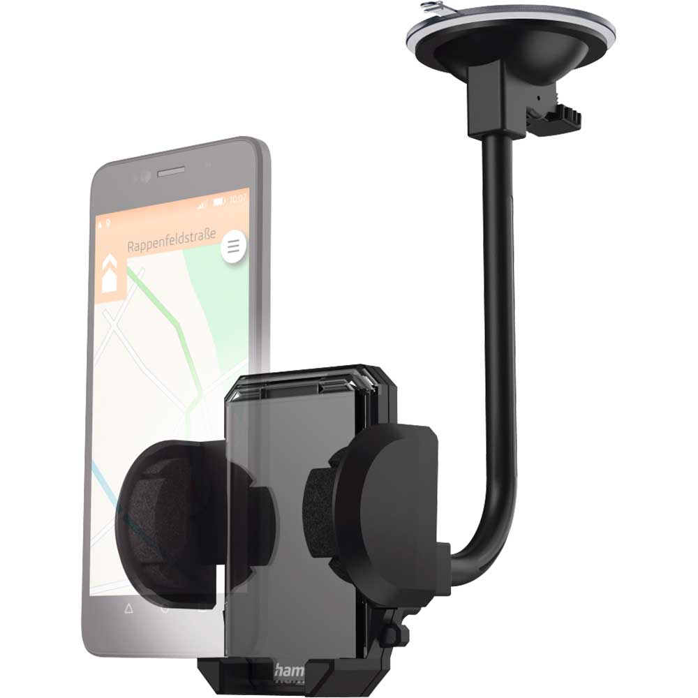 Suport auto universal HAMA Multi 2in1 201521, parbriz/ventilatie, negru
