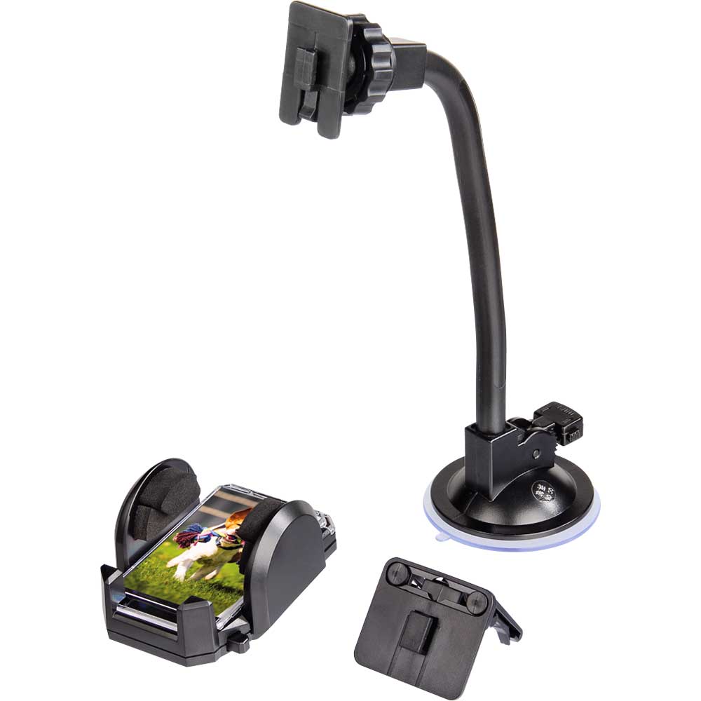 Suport auto universal HAMA Multi 2in1 201521, parbriz/ventilatie, negru