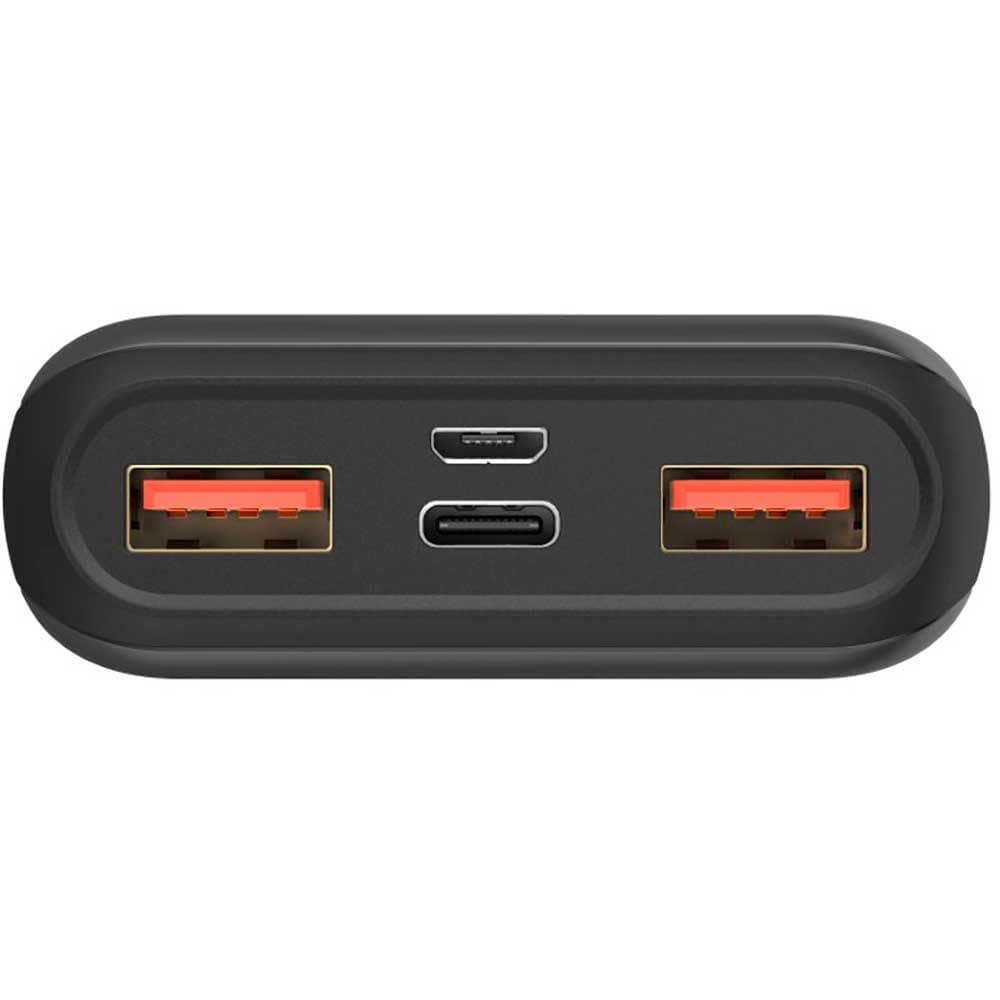 Baterie externa HAMA PD10-HD 201662, 10000mAh, 1xUSB-C, 2xUSB-A, 1xMicroUSB, Power Delivery, gri