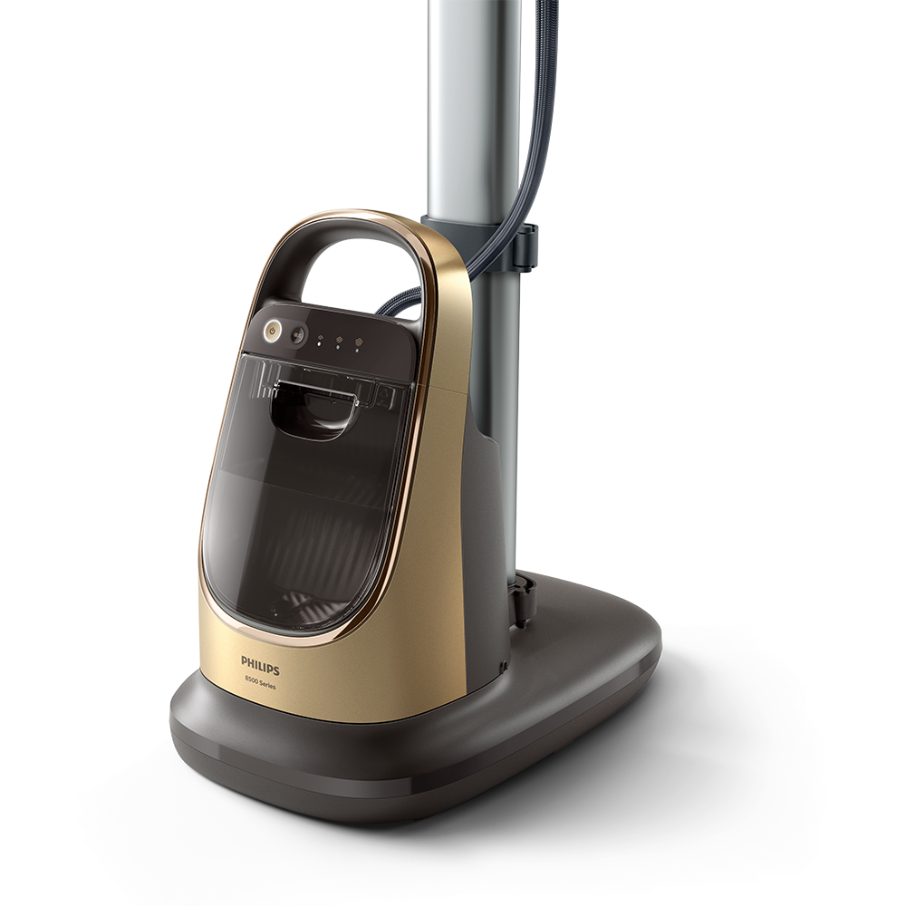 Aparat de calcat vertical PHILIPS All in One AIS8540/60, 2200W, 400g/min, 1.2l, negru