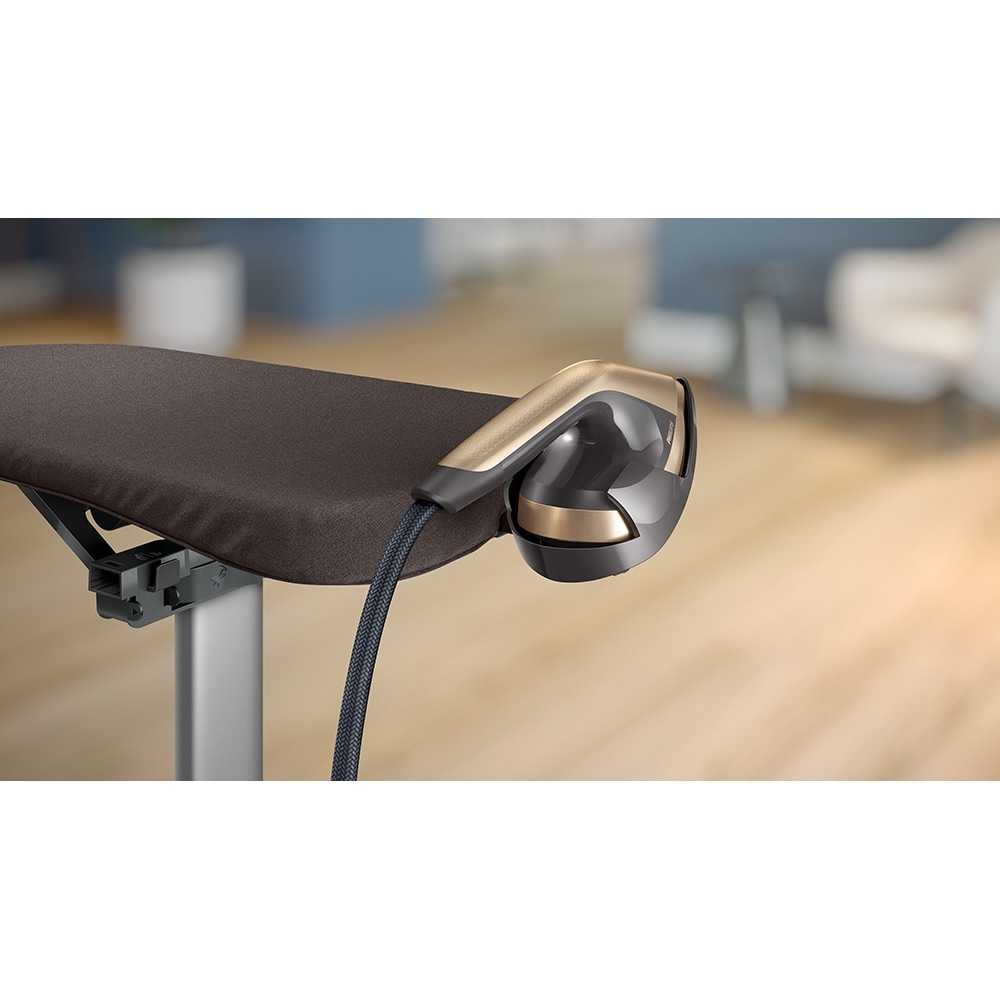 Aparat de calcat vertical PHILIPS All in One AIS8540/60, 2200W, 400g/min, 1.2l, negru
