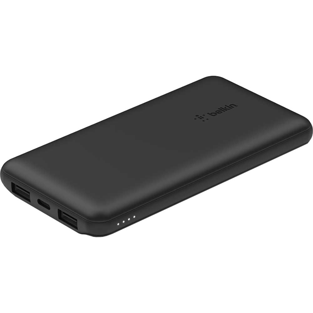 Baterie externa BELKIN BPB011btBK, 10000mAh, 1x USB-C, 2x USB-A, negru