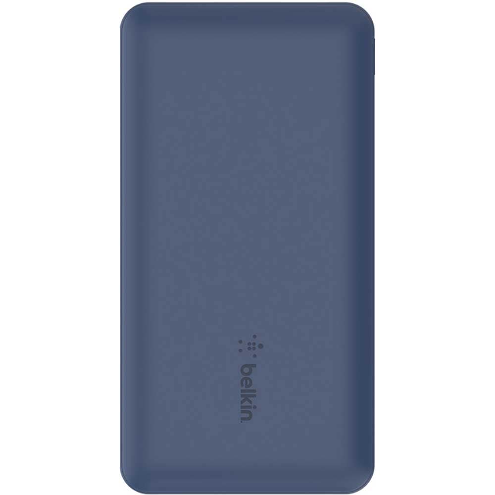 Baterie externa BELKIN BPB011btBL, 10000mAh, 1x USB-C, 2x USB-A, albastru