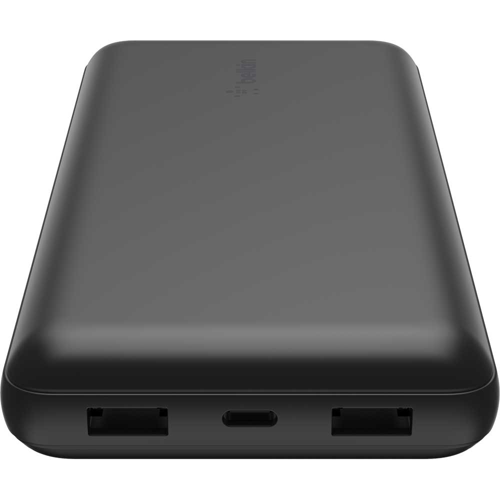 Baterie externa BELKIN BPB012btBK, 20000mAh, 1x USB-C, 2x USB-A, negru