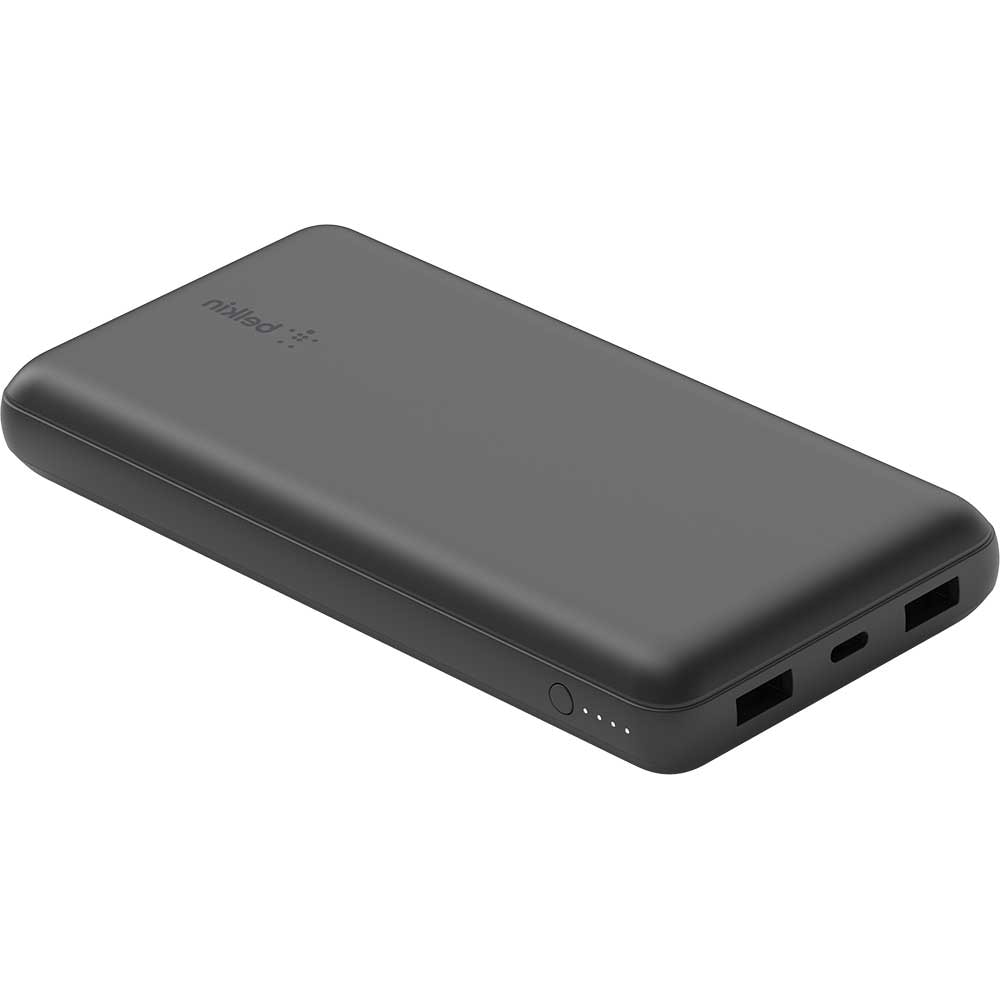 Baterie externa BELKIN BPB012btBK, 20000mAh, 1x USB-C, 2x USB-A, negru