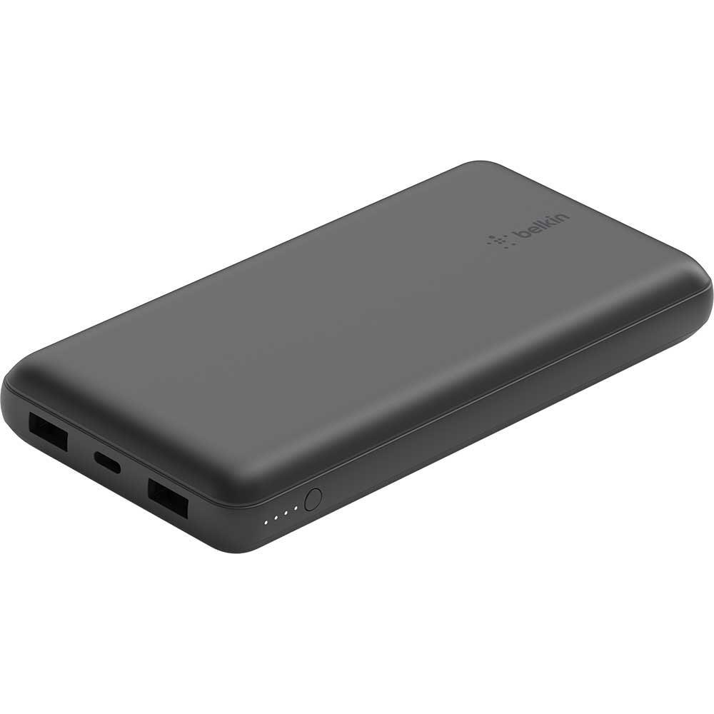 Baterie externa BELKIN BPB012btBK, 20000mAh, 1x USB-C, 2x USB-A, negru