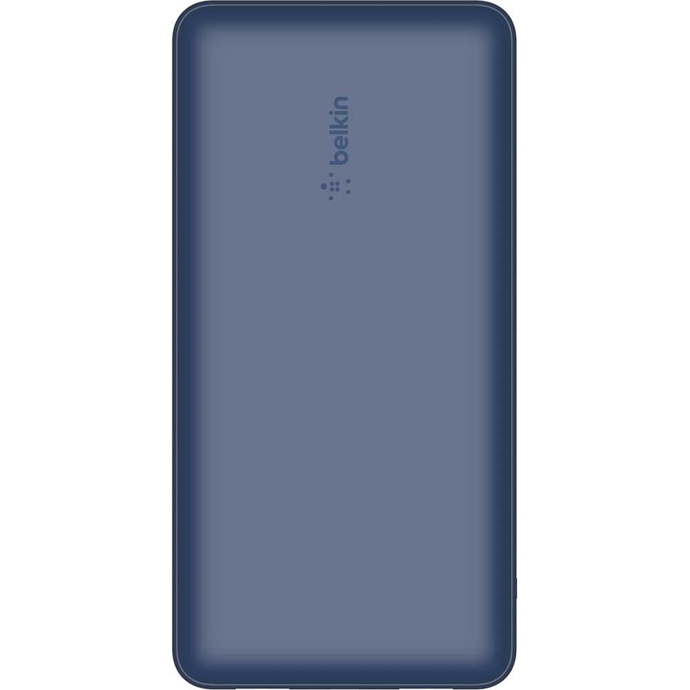 Baterie externa BELKIN BPB012btBL, 20000mAh, 1x USB-C, 2x USB-A, albastru