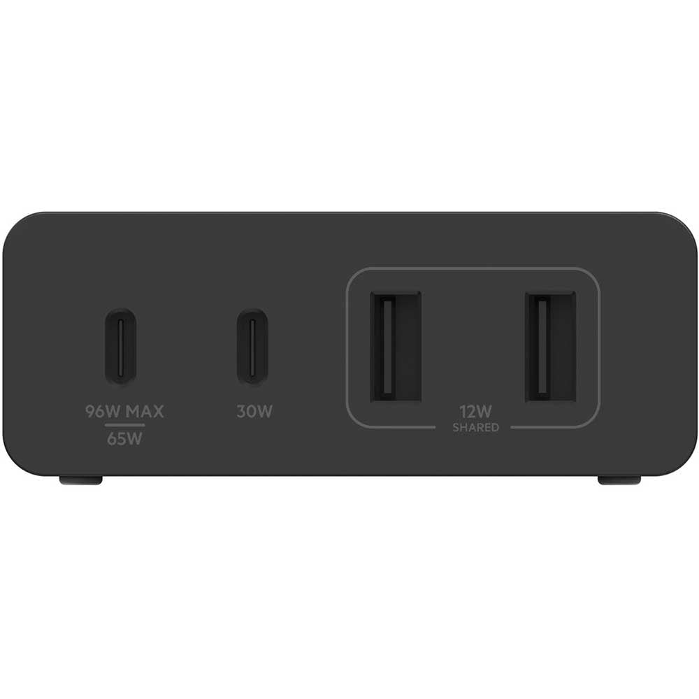 Incarcator retea BELKIN WCH010vfBK, 2xUSB-C 65W, 2xUSB-A 12W, Power Delivery (PD) 108W, GaN, negru