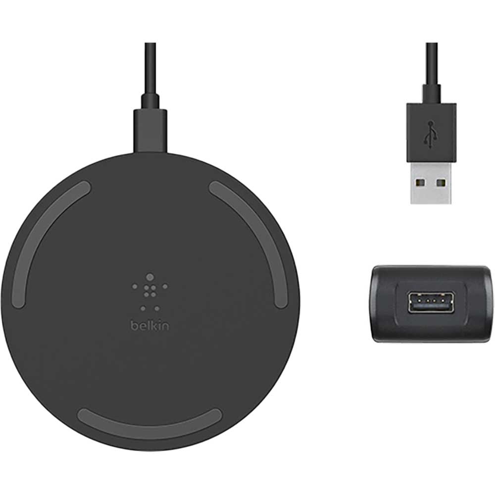 Incarcator wireless BELKIN WIA001vfBK, universal, QI, 10W, negru