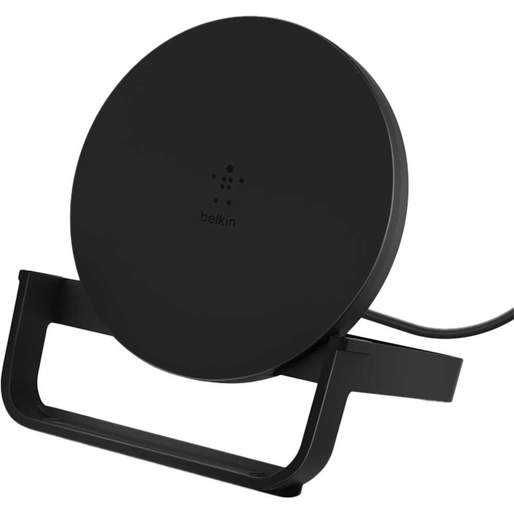 Incarcator wireless BELKIN WIB001vfBK, universal, QI, 10W, negru
