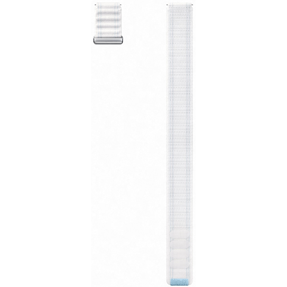 Bratara Fabric Band (Medium/Large) pentru SAMSUNG Galaxy Watch7, ET-SVL31LWEGEU, Blue White