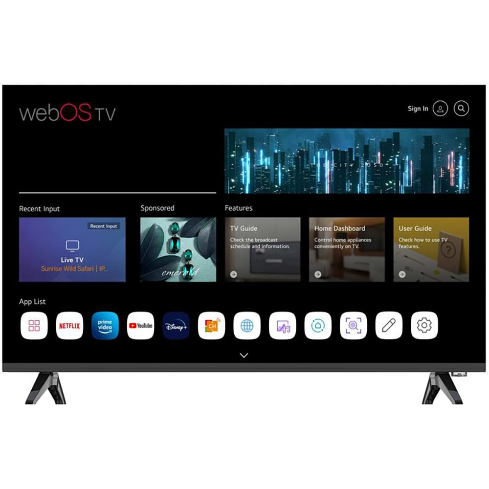 Televizor LED Smart AIWA WS438G, Ultra HD 4K, 109cm