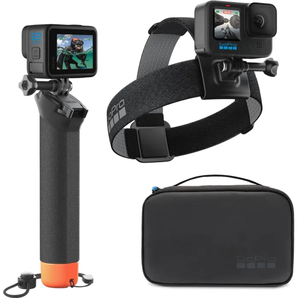 Set accesorii GOPRO Adeventure AKTES-003-VN, negru