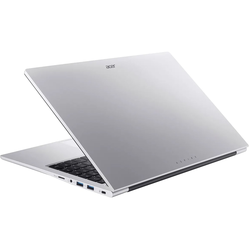 Laptop ACER Aspire Lite 15 AL15-41P-R3XH, AMD Ryzen 7 5700U pana la 4.3GHz, 15"  Full HD 16GB, SSD 512GB, AMD Radeon Graphics, Free Dos, Light Silver