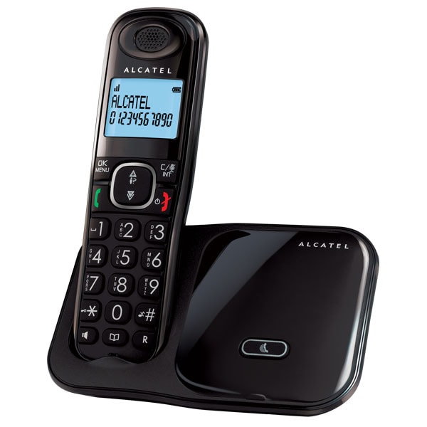 Telefon DECT ALCATEL XL280, digital, 50 memorii, negru