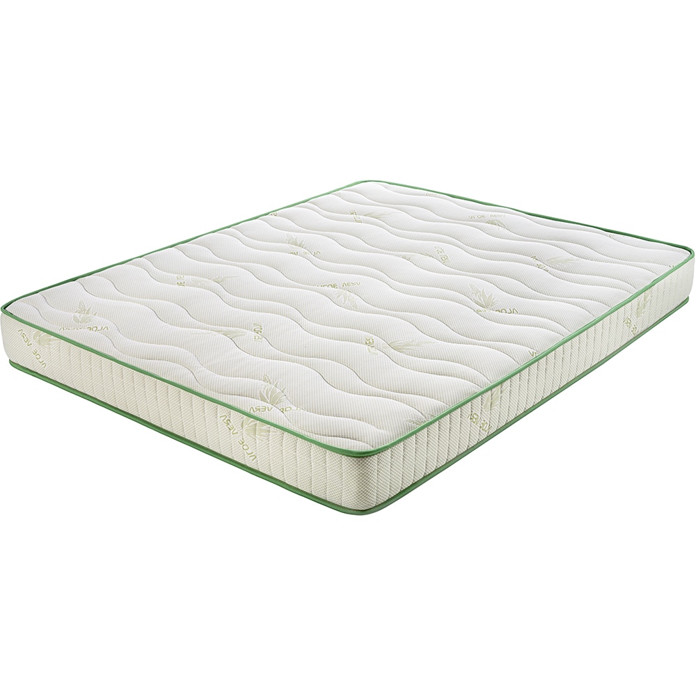 Saltea SuperOrtopedica PRESTIGE Aloe Vera Therapy, 140 x 190 cm, Spuma poliuretanica, Grad ferm