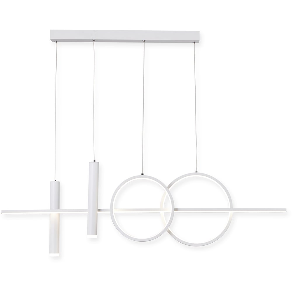 Lustra LED KLAUSEN Altheia, 50W, 4000K, IP20, alb