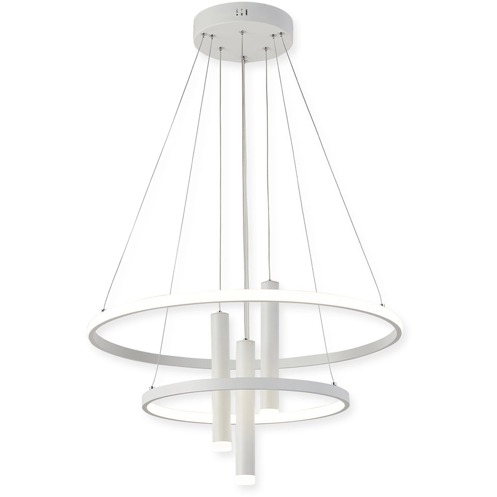 Lustra LED KLAUSEN Altheia, 55,5W, 4000K, IP20, alb