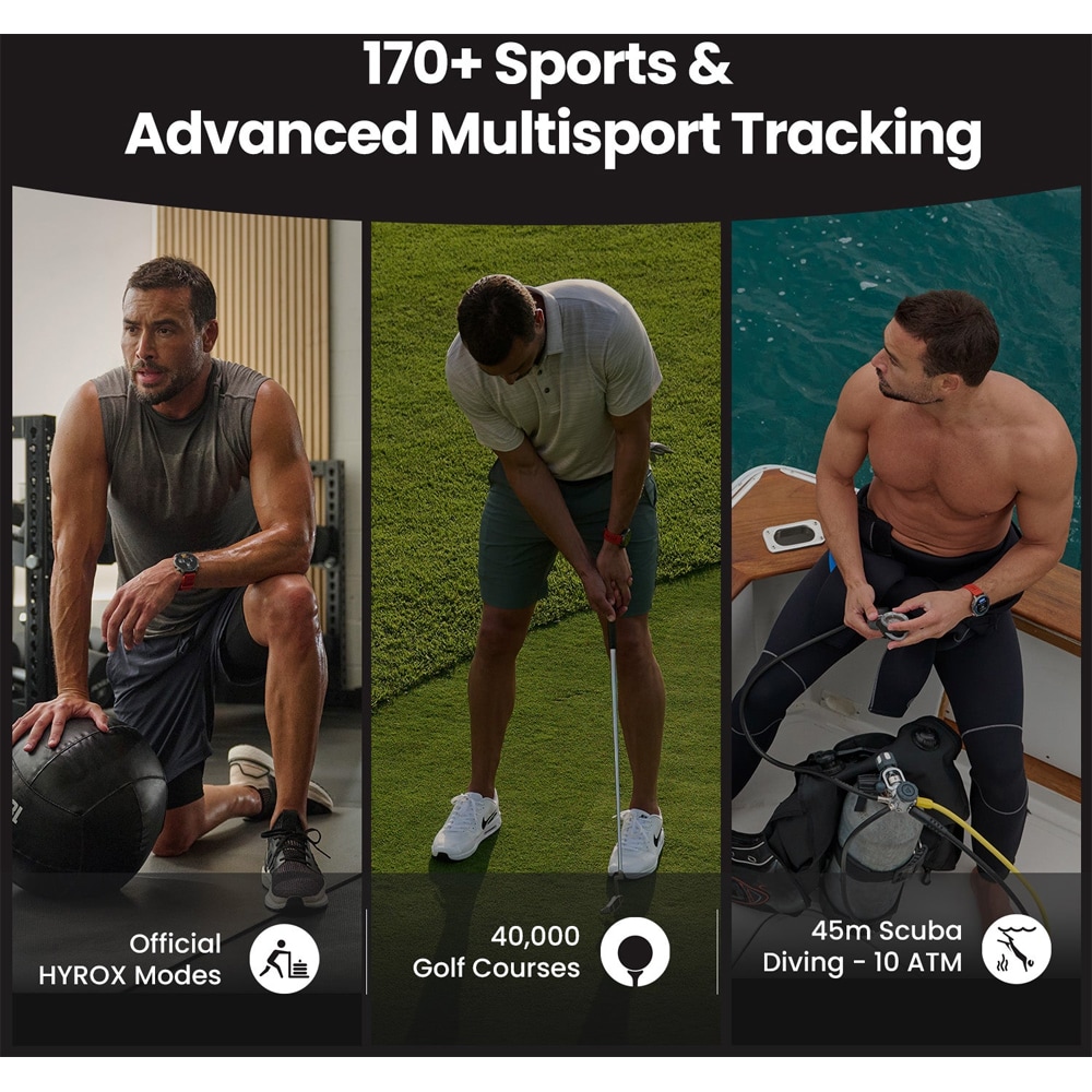 Smartwatch AMAZFIT Balance 2, Wi-Fi, GPS, Android/iOS, Black