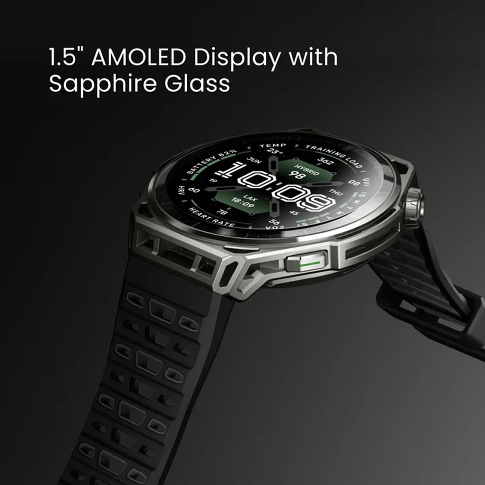 Smartwatch AMAZFIT Balance 3 Stainless Steel, Wi-Fi, GPS, Android/iOS, negru