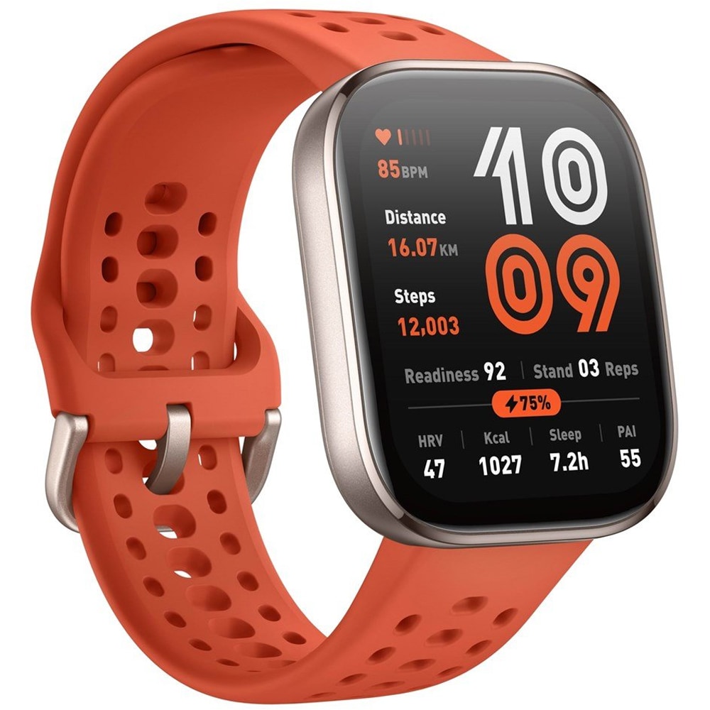 Smartwatch AMAZFIT Bip 6, GPS, Android/iOS, Red