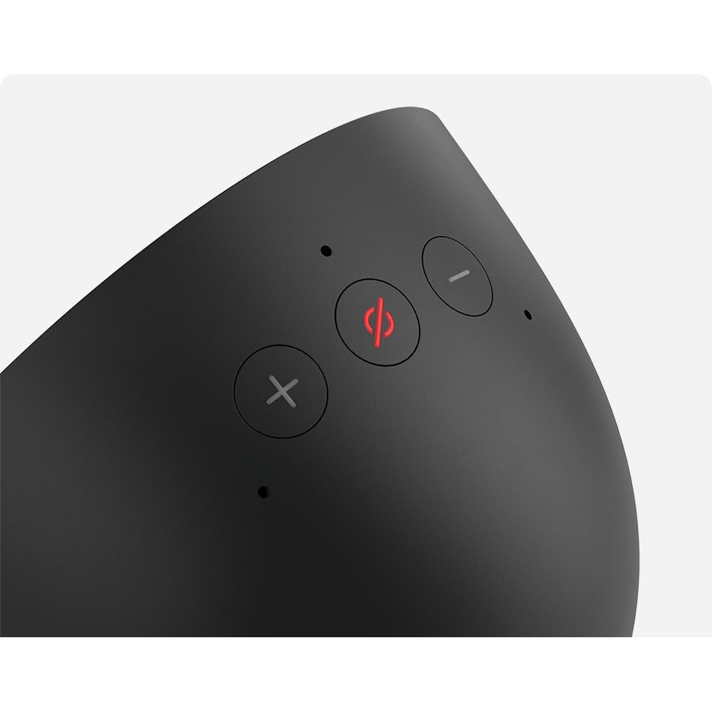 Boxa inteligenta AMAZON Echo Spot (2024), Control Voce Alexa, Bluetooth, Wi-Fi, negru