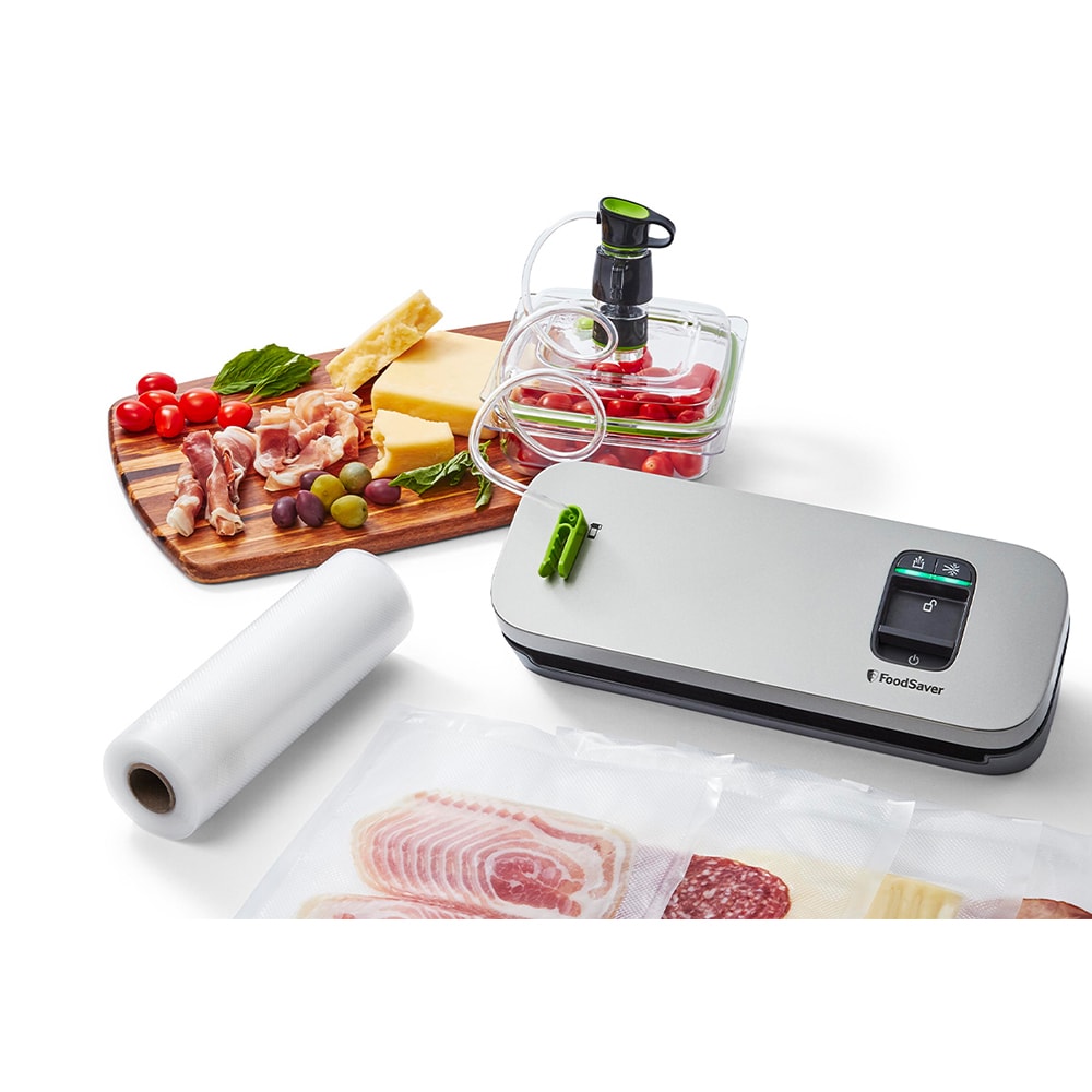 Aparat de vidat FOODSAVER VS1190X-01, argintiu-negru