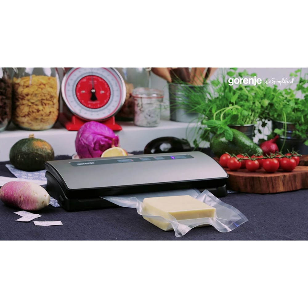 Aparat de vidat GORENJE VS120E, 120W, argintiu-negru