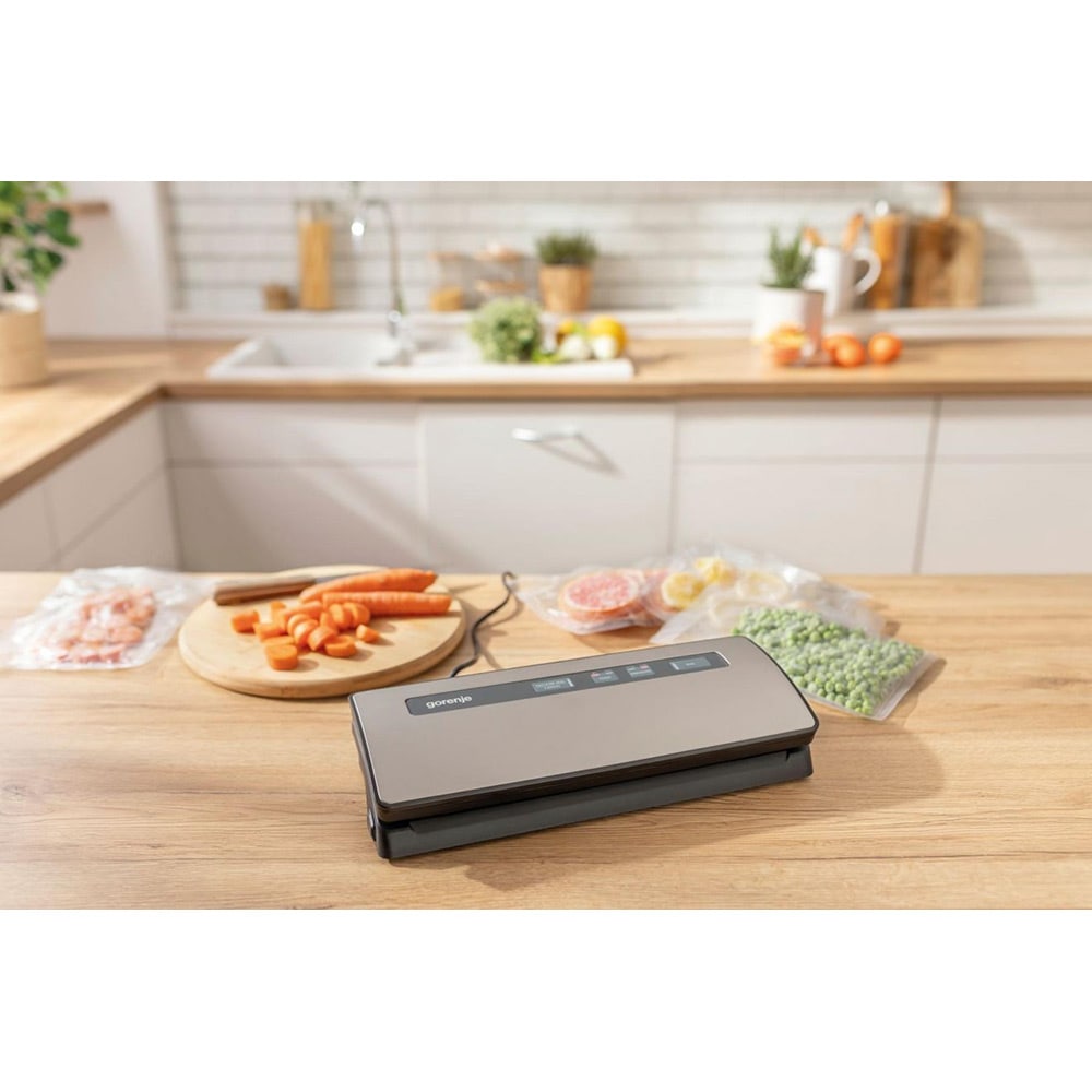 Aparat de vidat GORENJE VS120E, 120W, argintiu-negru